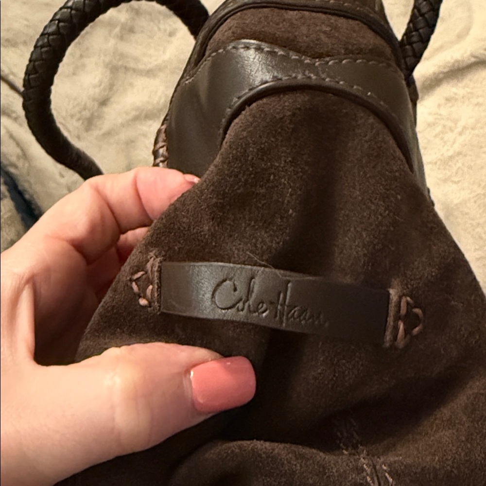 Cole Haan Brown Suede shoulder Bag - Picture 5 of 7
